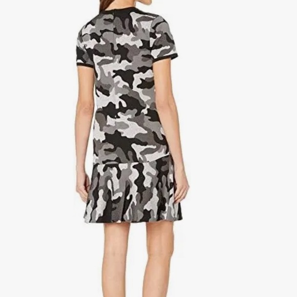 MICHAEL Michael Kors | gunmetal camo sweater dress - Picture 5 of 5